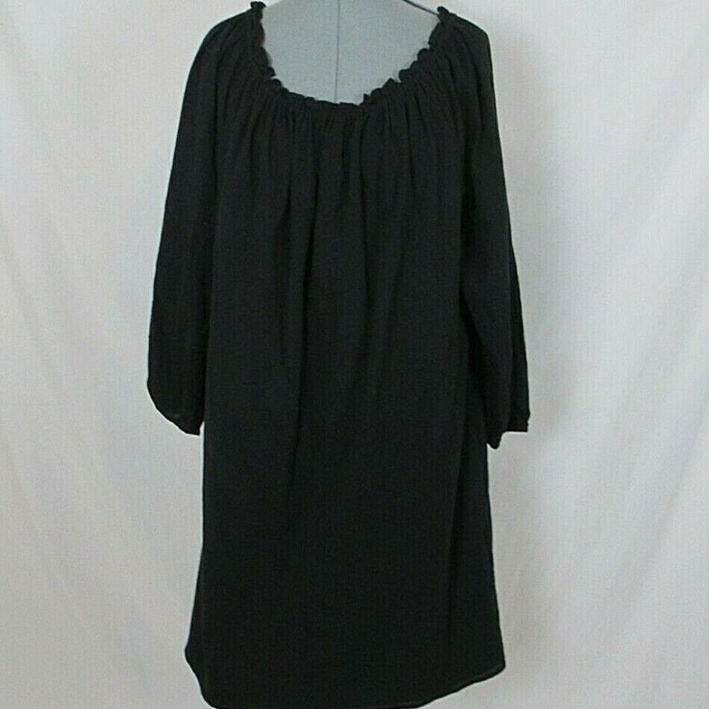 Michael Kors Dress Off Shoulder NEW Black A line